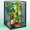BINANO 33 Gal Detachable and Foldable Reptile Butterfly Cage Terrarium,