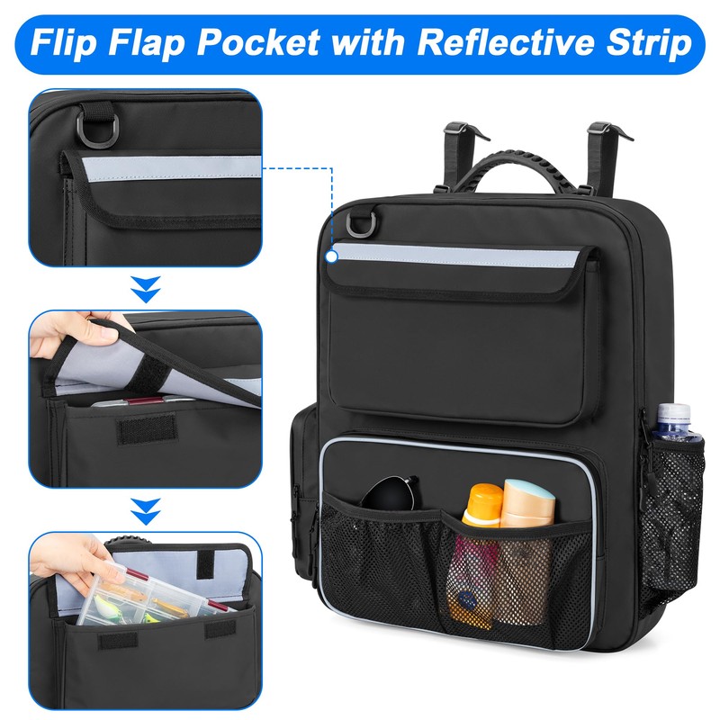 GRAOSO Boat Organizers and Storage, Boat Back Seat Carrying Bag