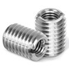 MewuDecor M6-1.0 Female to M8-1.25 Male Threaded Insert Reducing Nut