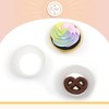 qiqee Jumbo White Cupcake Liners Cupcake Cups Muffin Liner 300-Count