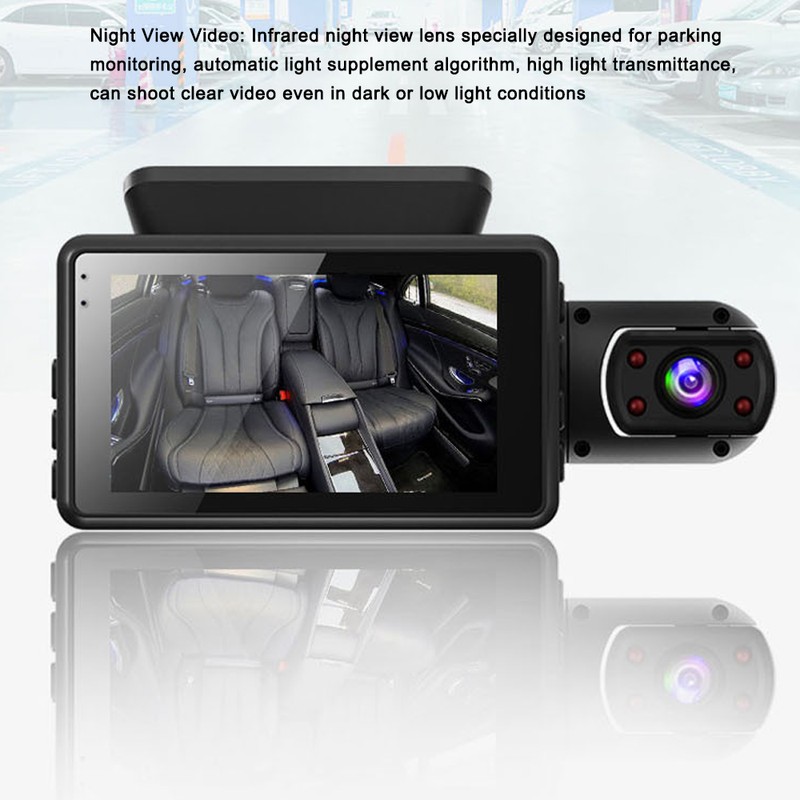 1080P DVR Dash Camera Front & Inside Dual Camera Car