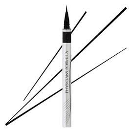 Physicians Formula Physicians Formula Eye Booster Super Slim Liquid Eyeliner, Waterproof Precision with a Lash-Boosting Complex, Natural Finish, & Sensitive Skin Approved, Cruelty-Free & Vegan -Ultra Black