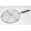 Tabakh Stainless Steel Round Papar Roast and Toast Strainer, Papad