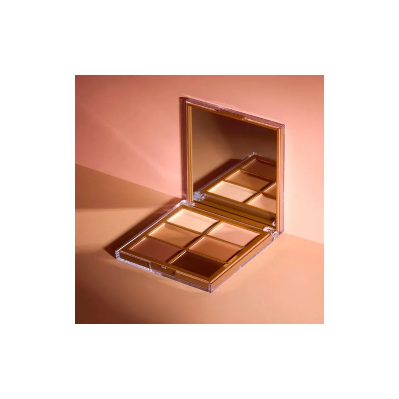 Paleta De Contornos E Iluminador Snatchural Beauty Creations Tono Bronze
