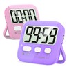 Antonki 2 Pack Digital Timer for Kids, Magnetic Countdown Kitchen