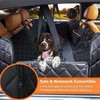 Waterproof Durable Nonslip Back Hammock Pet Car Seat Cover for