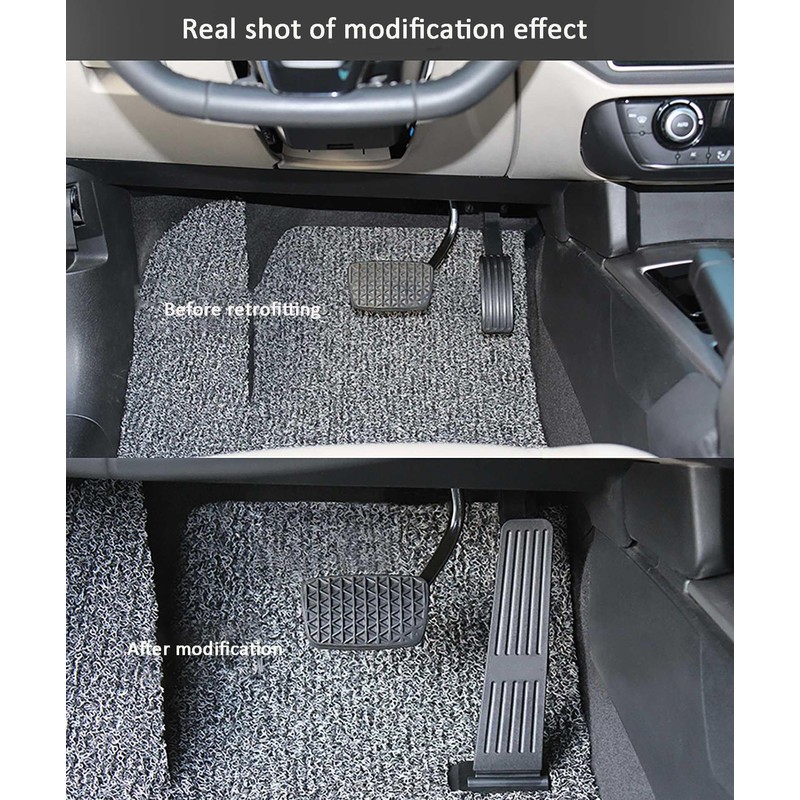 LZAHSH Car Pedal Extender Modification Floor Standing Accelerator, Reduce Fuel