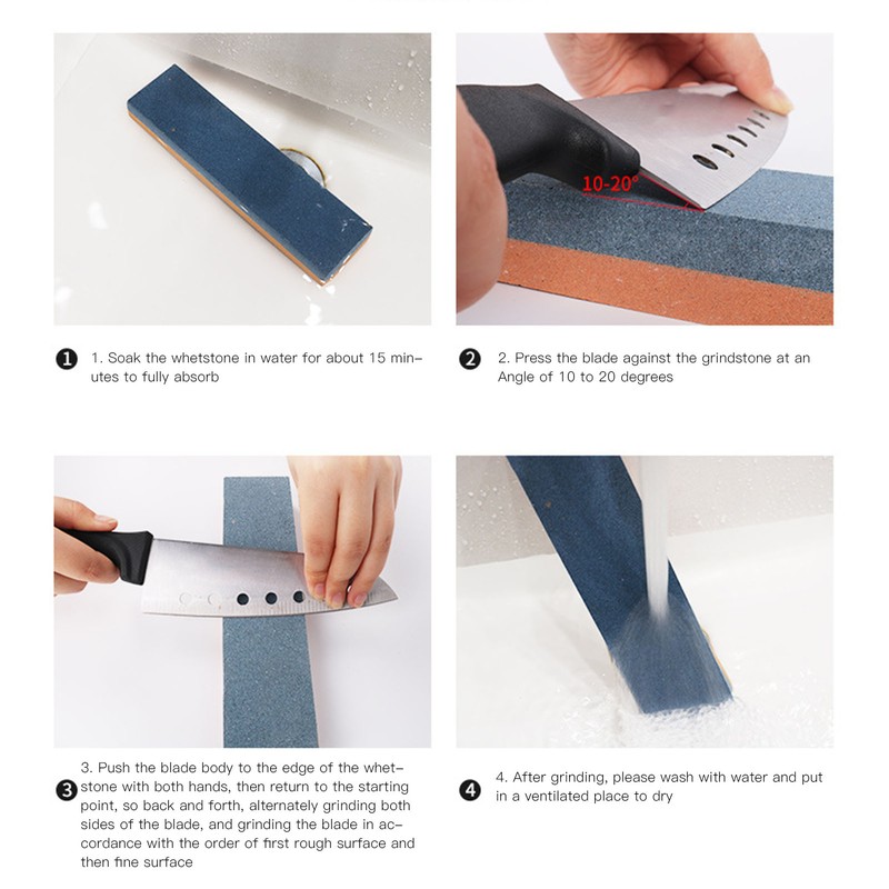5Pcs Whetstone Set Professional Knife Sharpening Stones Combination 1000 3000