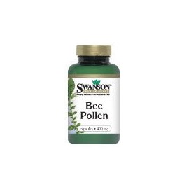 Swanson Bee Pollen 400 Milligrams 100 Capsules (1 Pack)