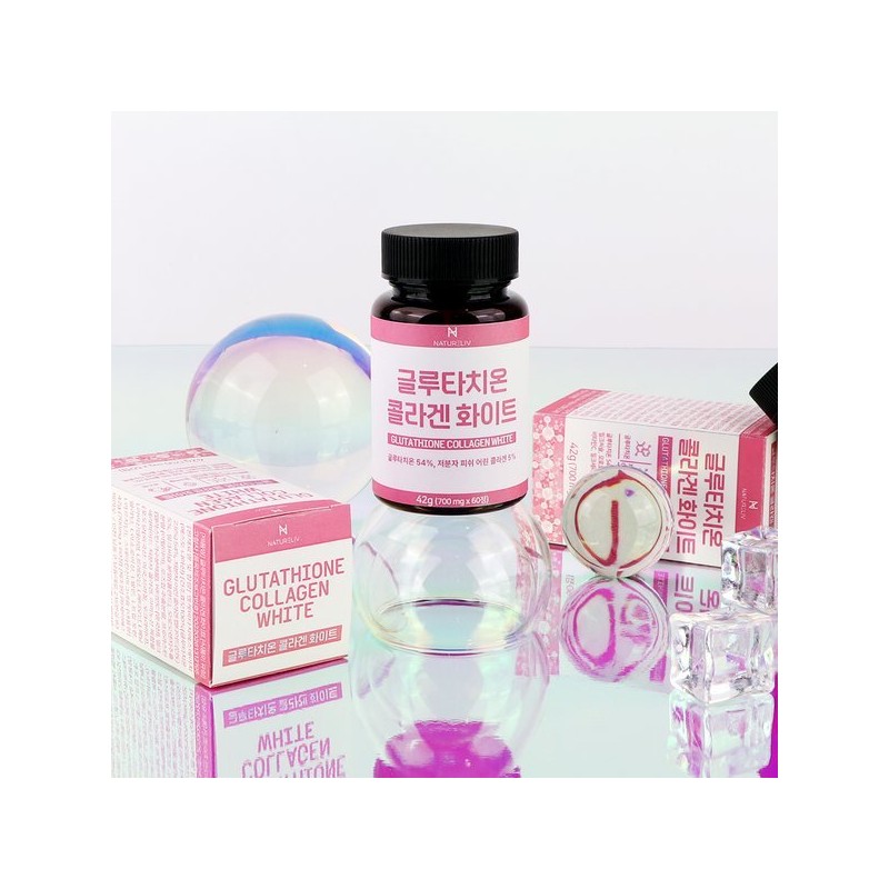 Lap on Lap 글루타치온 콜라겐 화이트 밀크씨슬 함유 Glutathione Collagen