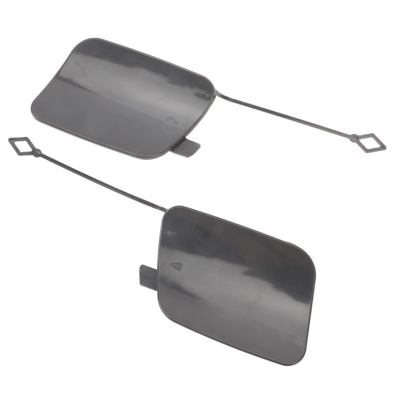 1 Pair Rear Bumper Tow Hook Cover Cap 51127378573 Impact