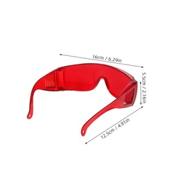 Operitacx Protective Eyewear Safety Goggles Fog Labor Glasses Lens for Unobstructed View Comfortable Fit for Extended Wear Splash and Resistant