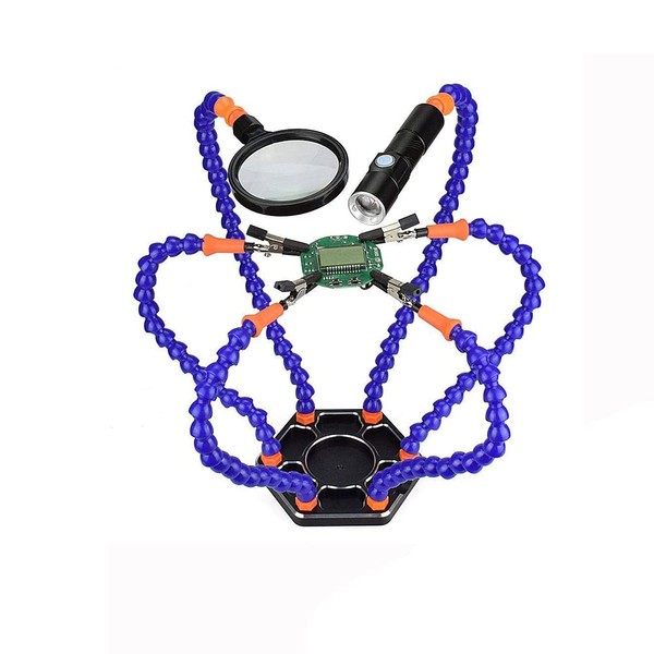 Soldering Station Helping Hands, Third Hand Soldering Tool with 6