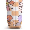 Retro Jack-o-Lantern Flowers Tote Bag