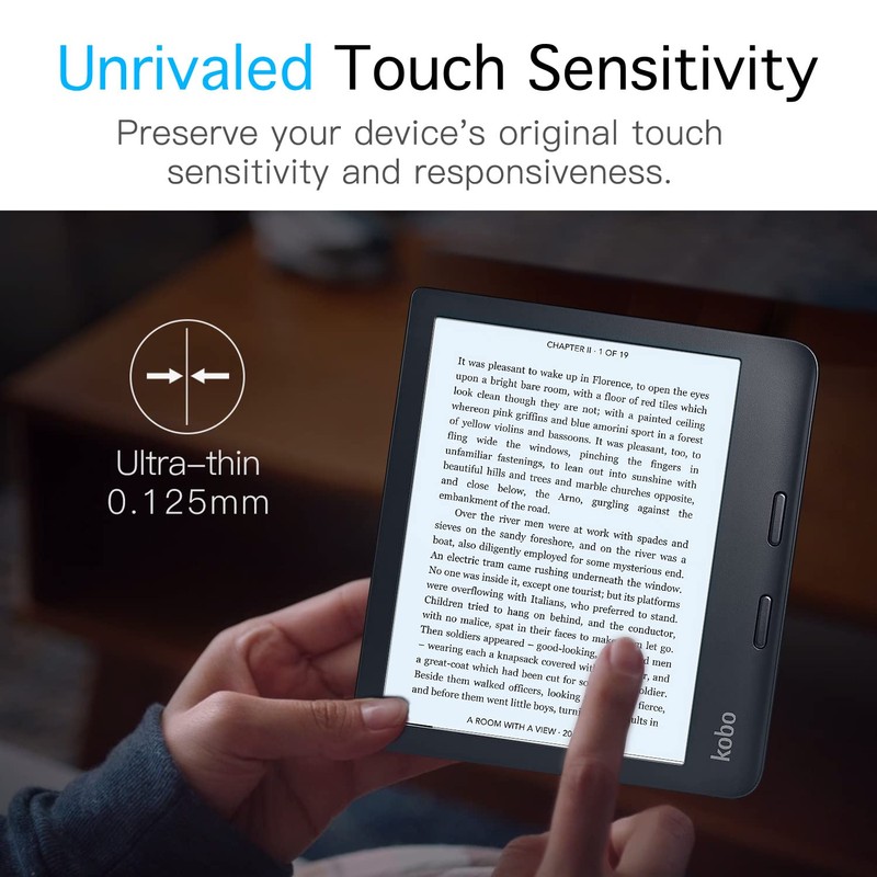 MoKo 2-Pack Matte Screen Protector Fits Kobo Libra Colour 7