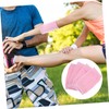 BIUDECO 2Pairs Gel Moisturizing Elbow Protectors Breathable Arm Guards for