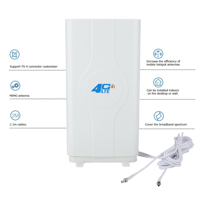 Blazing Fast Indoor 4G LTE 88DBi High Gain Plate Antenna
