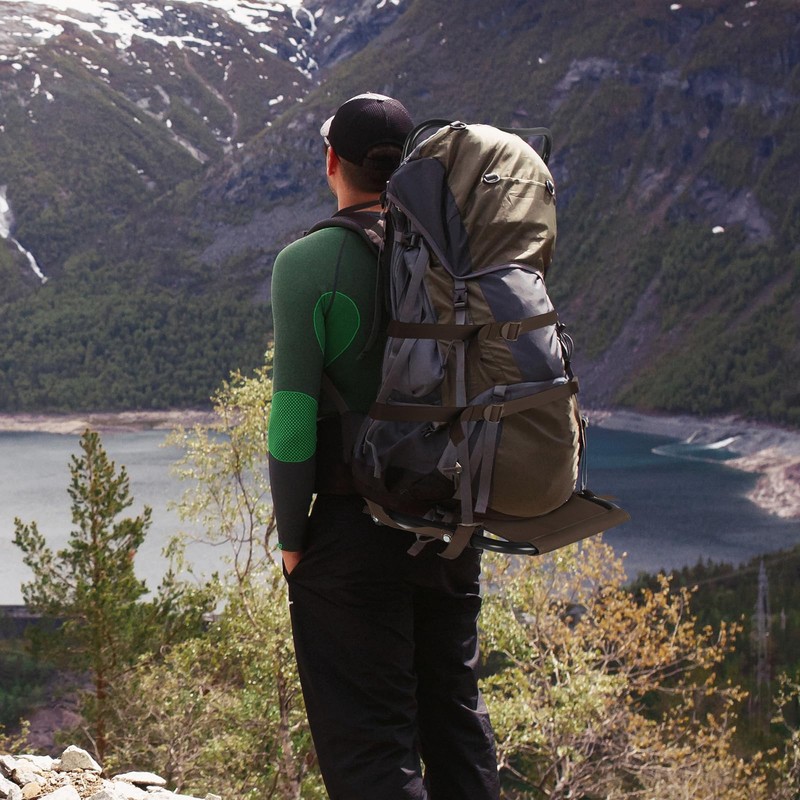 TR External Aluminum Adjustable Pack Frame,