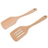 Cooking Spatulas, Kitchen Spatulas, Wooden Spatula Set with Leaking Shovel