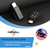 for DJI Mic 2 Phone Adapter Lighting Wireless Microphone Receiver