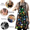 WZMPA Christmas Buddy Cooking Apron Buddy Fans Gift Santa OMG