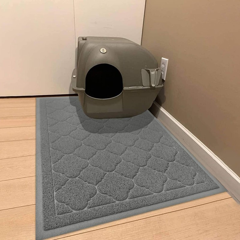 WePet Cat Litter Box Mat, Kitty Premium PVC Pad, Durable