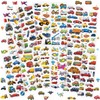 36 Sheets 3D Transportation Stickers for Kids - 900+ Car,