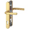 Hoppe Gold 'Birmingham' Pair Handle 92PZ or 92mm Sprung Lever