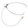 Transparent Listening Aid Stethoscope with Damping Home Double Head Sound