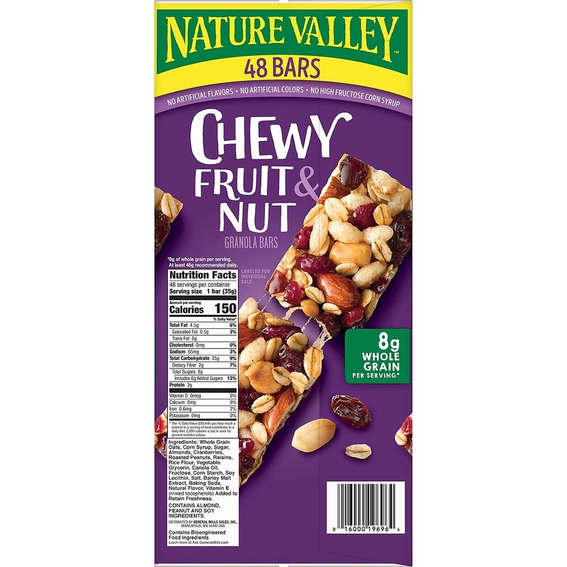 Nature Valley Chewy Trail Mix Fruit and Nut Bars, 1.2