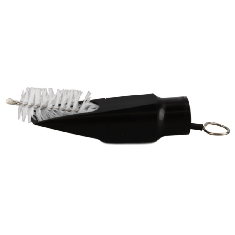 Saxophone Mouthpiece Plastic Soprano Treble Saxophone Whistle Brush Musical Instrument