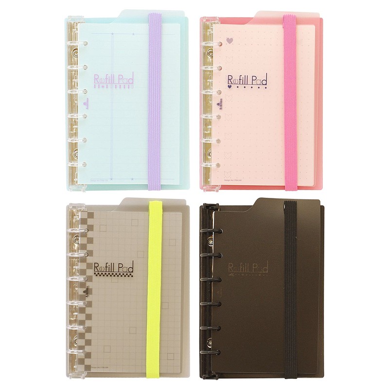 Mini 6-Hole Design Refill Pad, Ring Diameter 0.5 inches (13