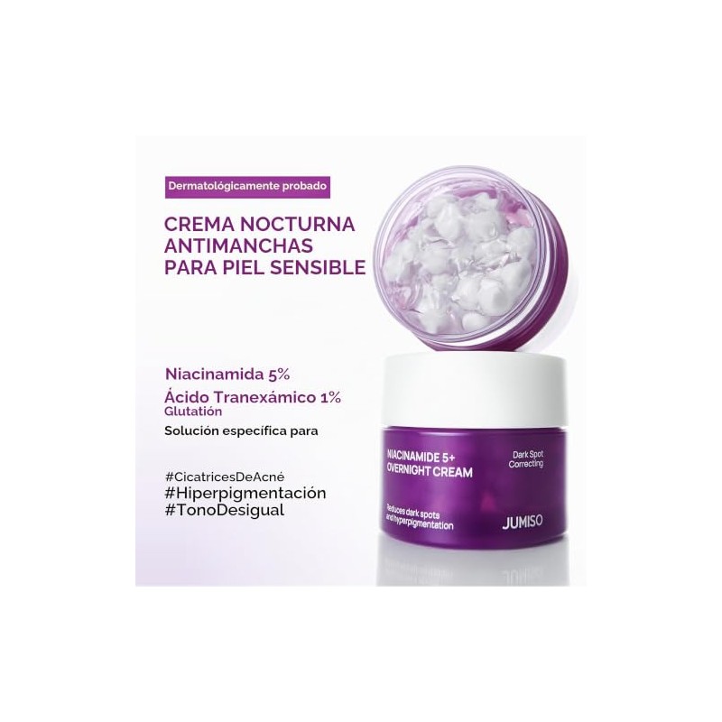 Jumiso Niacinamide 5+ Overnight Capsule Cream (50Ml/1.69 Fl Oz) –