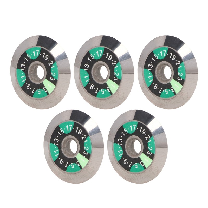 5 Pcs Optical Fiber Cleaver Blade 20mm Diameter 4mm ID