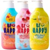 Happy Bath Smile Body Wash 900g 3-Piece Set (Yuzu + Cherry + Grapefruit) / 해피바스 스마일 바디워시 900g 3종세트 (유자+체리+자몽)