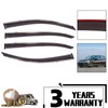 Side Window Deflectors Rain Guards Vent Window Visors Outside Mount