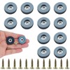 Acoeitl 12pcs Screw on Furniture Glides 1 Inch (25mm) Diameter