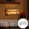 French Cleat Picture Hanger, Aluminum Z Hanger Interlocking Wall Mounting