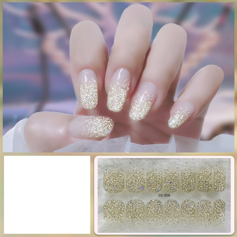 5 Sheet Full Self Adhesive Nail Polish Stickers,St Patrick's Women