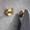 Hand Towel Holder Wall Mounted - Gold Towel Rail +