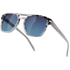 BIRCEN Polarized Sunglasses for Men UV-Protection: Acetate Retro Trendy Fashion Womens Shades for Driving Fishing Golf