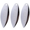 Dr.Fish 30 Pack Fishing Spinner Blades Willow Blade Gold Silver