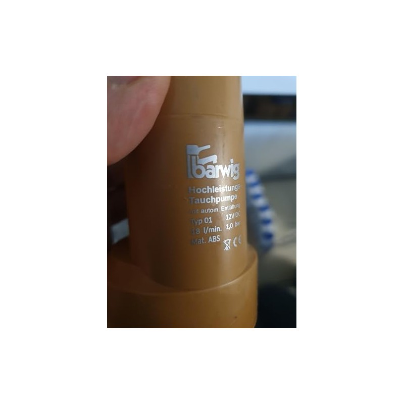 Barwig Heavyweight Submersible Pump - 18 Litres