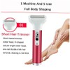 Rechargeable Women's Hair Removal Tool Electric Razor Set for Eyebrow