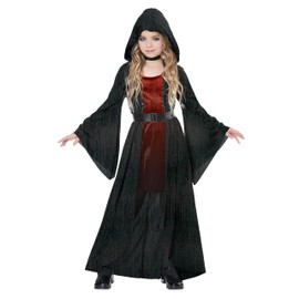 California Costume Girl's Hooded Vampire Dress Costume
