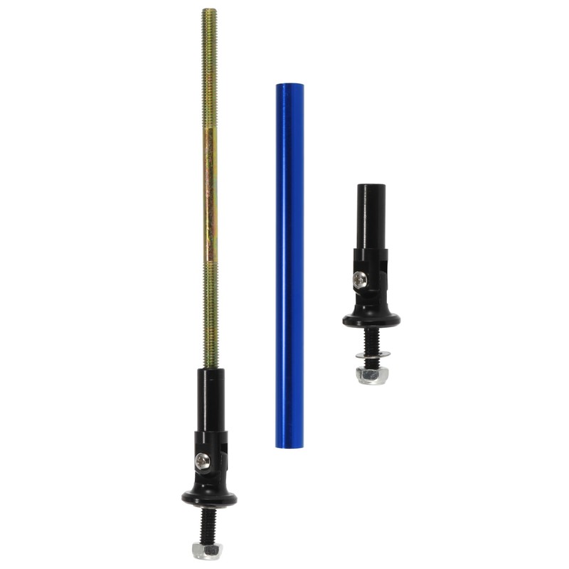 MACHSWON 2pcs Front Rear Bumper Lip Splitter Strut Rod Adjustable