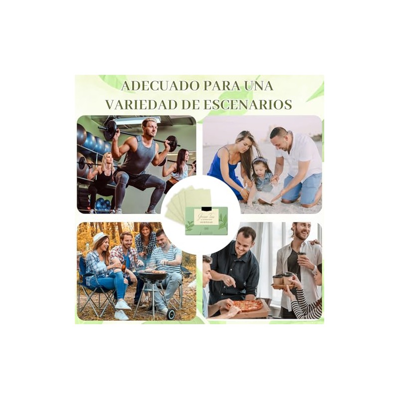1000PCS Papel Absorbente de Aceite Facial (Menta)