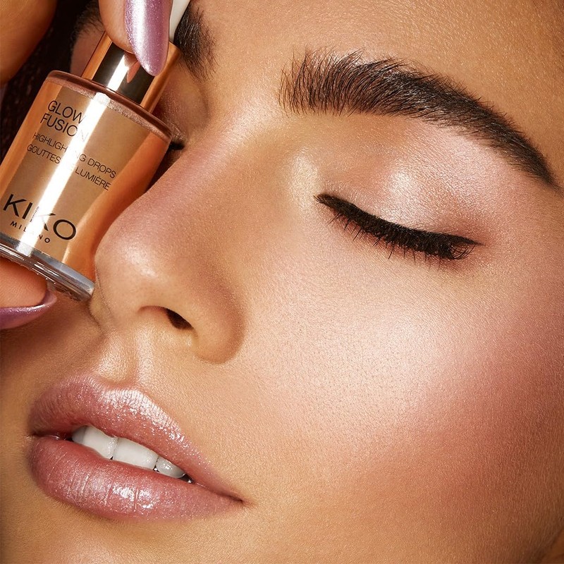 KIKO Milano Glow Fusion Highlighting Drops 02, Liquid Face Highlighter
