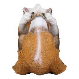 Canine Pedigree Cute Beagle Hound Dog Wine Oil Bottle Holder Figurine Kitchen