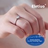ELETIUO Invisible Ring Size Adjuster for Loose Rings,6 Sheets-234 Pcs